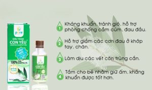 Phân loại Dầu Tràm dựa trên độ tuổi sử dụng