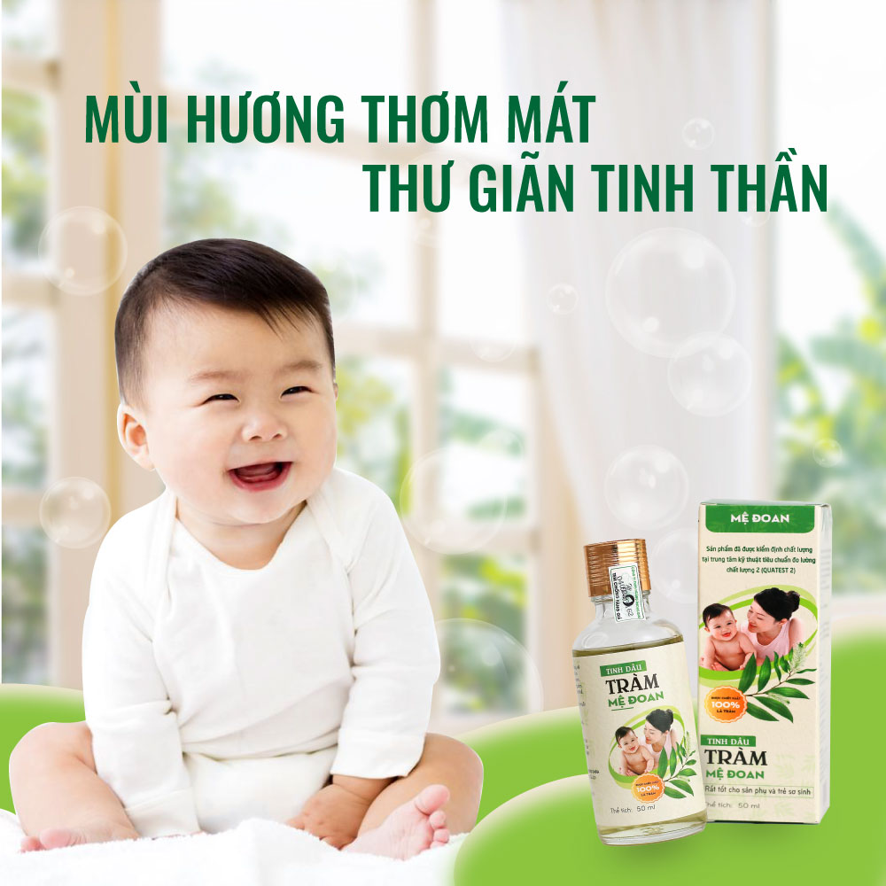 Dầu tràm trẻ nhỏ