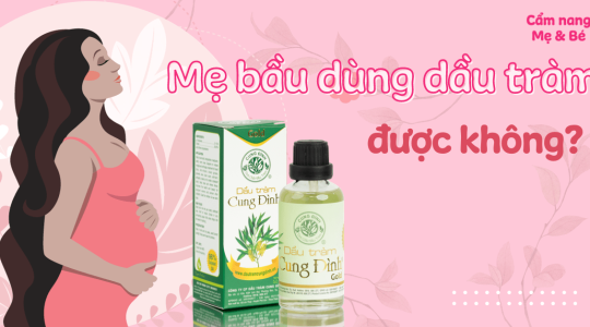 Banner Dầu tràm bà bầu, bỉm sữa